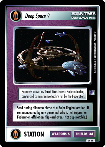 Intr 2 Player Federation PROMO Pack Star Trek CCG game Decipher 1E 4 card sealed 